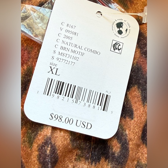 Free People Intimately Leopard Lounge Set NWT – Button Shirt + Shorts | XL - Picture 11 of 11